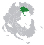 Map showing the Minston Republics in Minstos